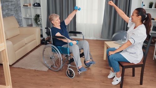 ejercicios de equilibrio para personas mayores con movilidad reducida